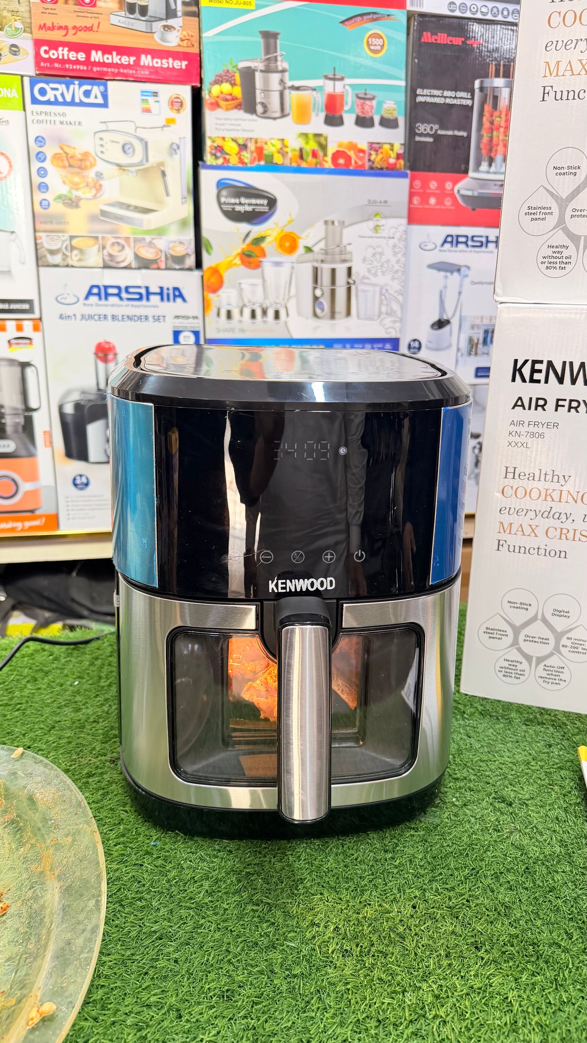 Kenwood Air Fryer KN-7806 XXXL – Digital Touch Screen | Healthy Oil-Free Cooking | Large Capacity