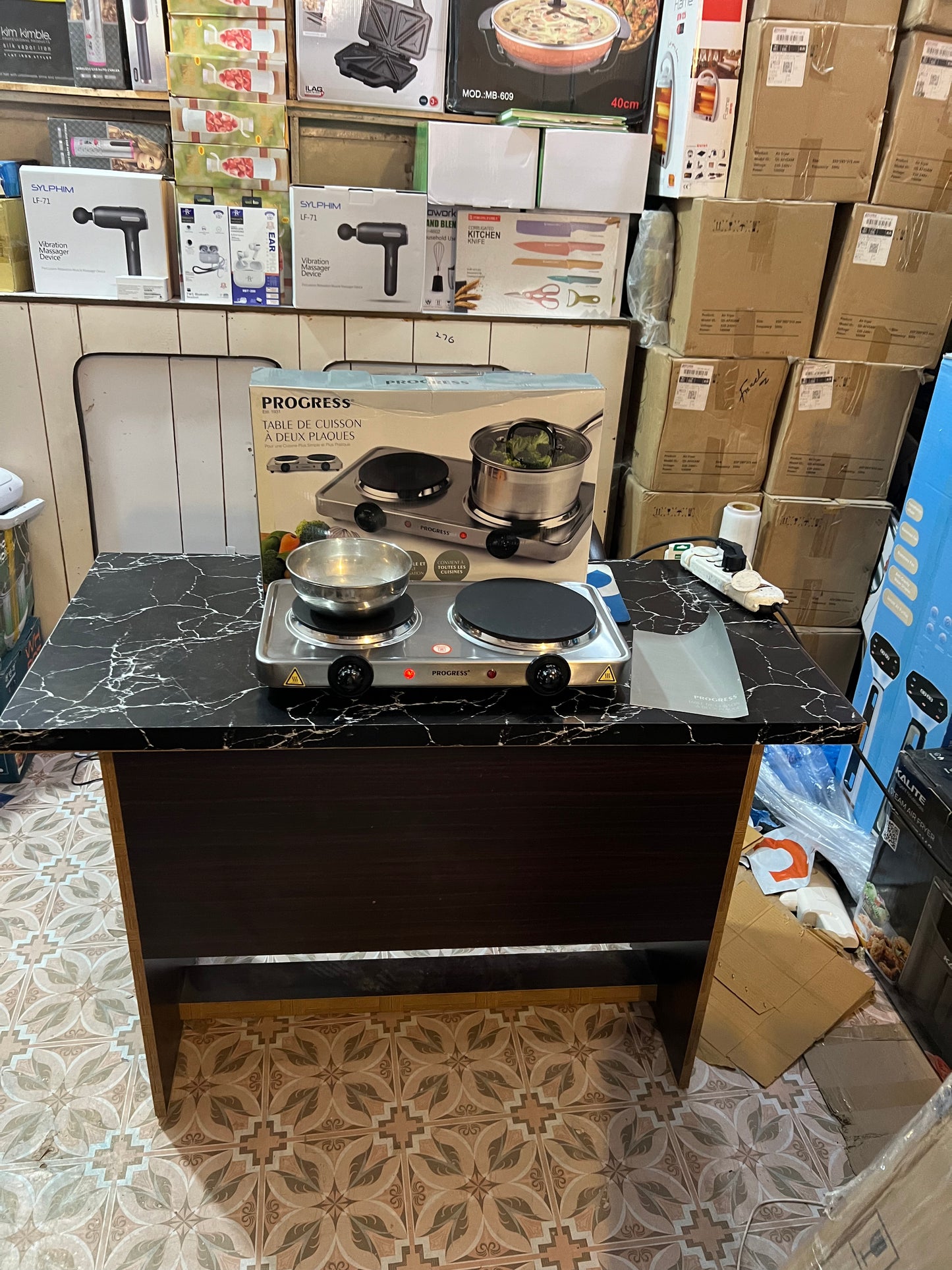 Orginal UK Lott Progress Double Hotplate. Stainless steel. 2500 Watt high quality