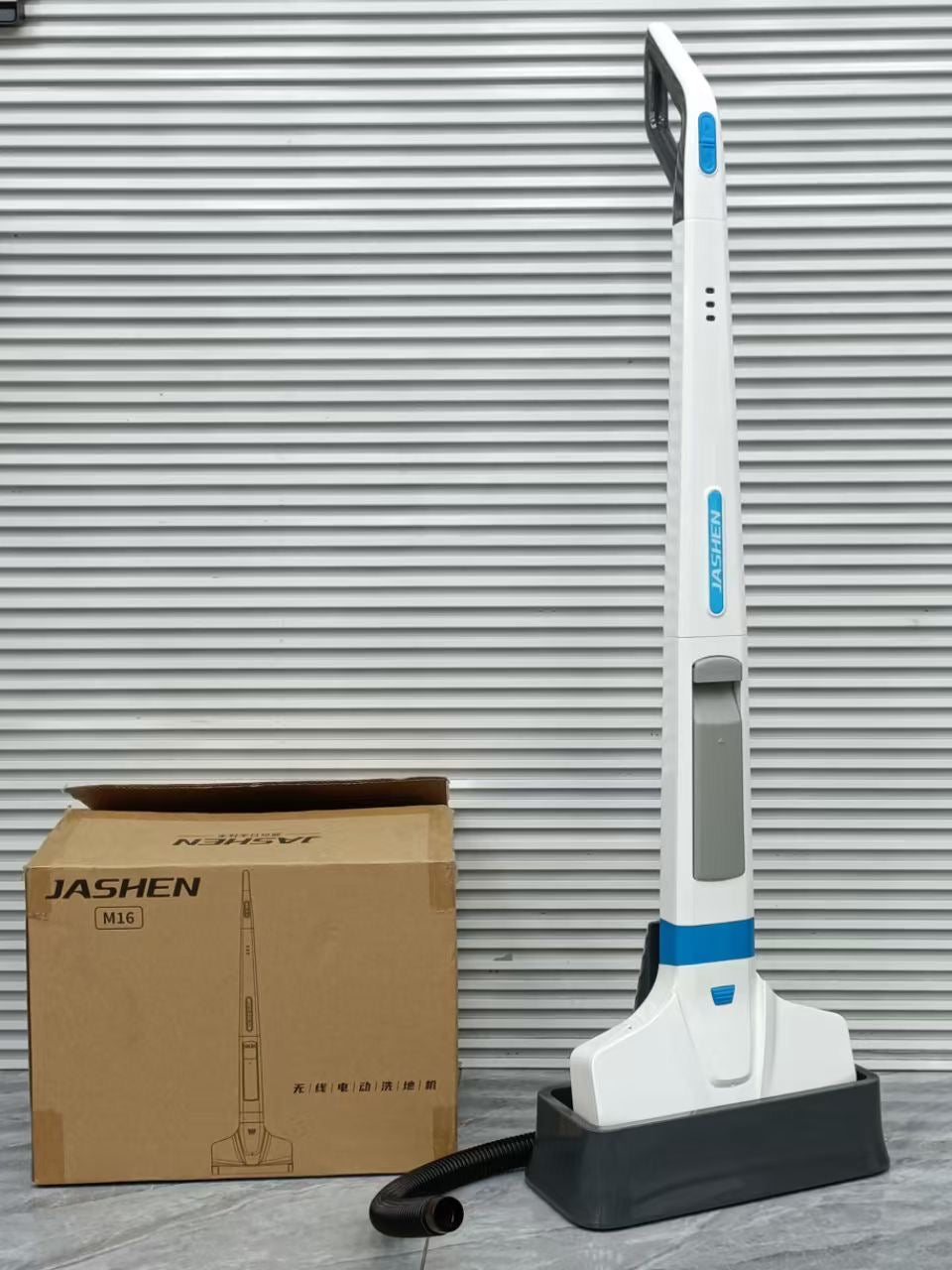 Jashen vacuum cleaner packaging and box contents