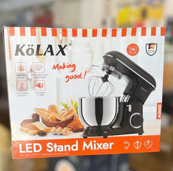 New KOLEX STAND MIXER Dough Maker / atta machine 7.8 litter large capacity 2000 Watts