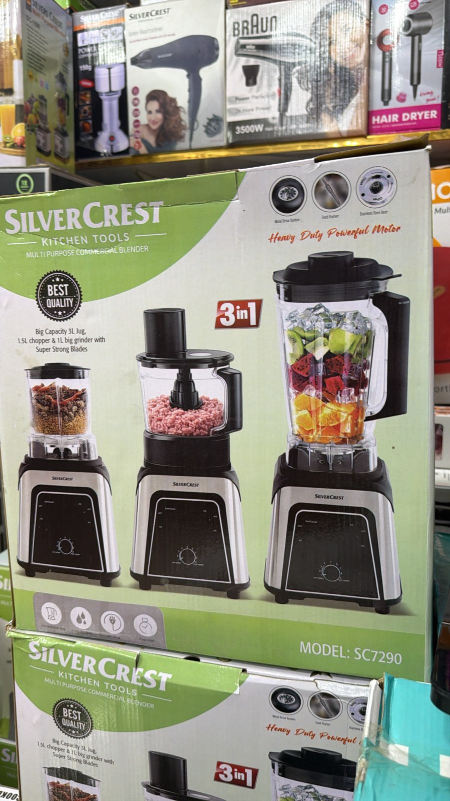 SILVER CREST 3 IN 1 JICER BLENDER