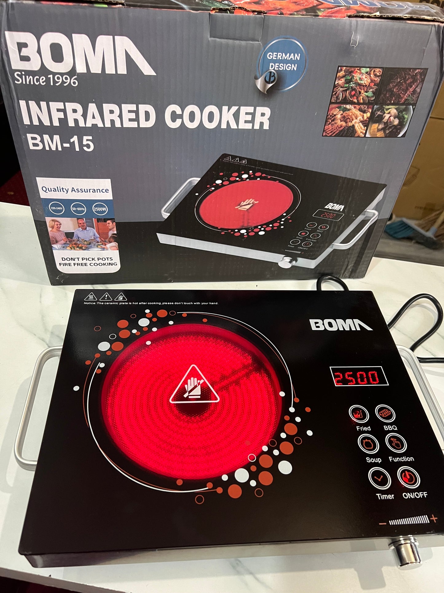 BOMA GERMAN LOTT UNIVERSAL INFRARED COOKER HIGH QUALITY Electric Stove hot plate