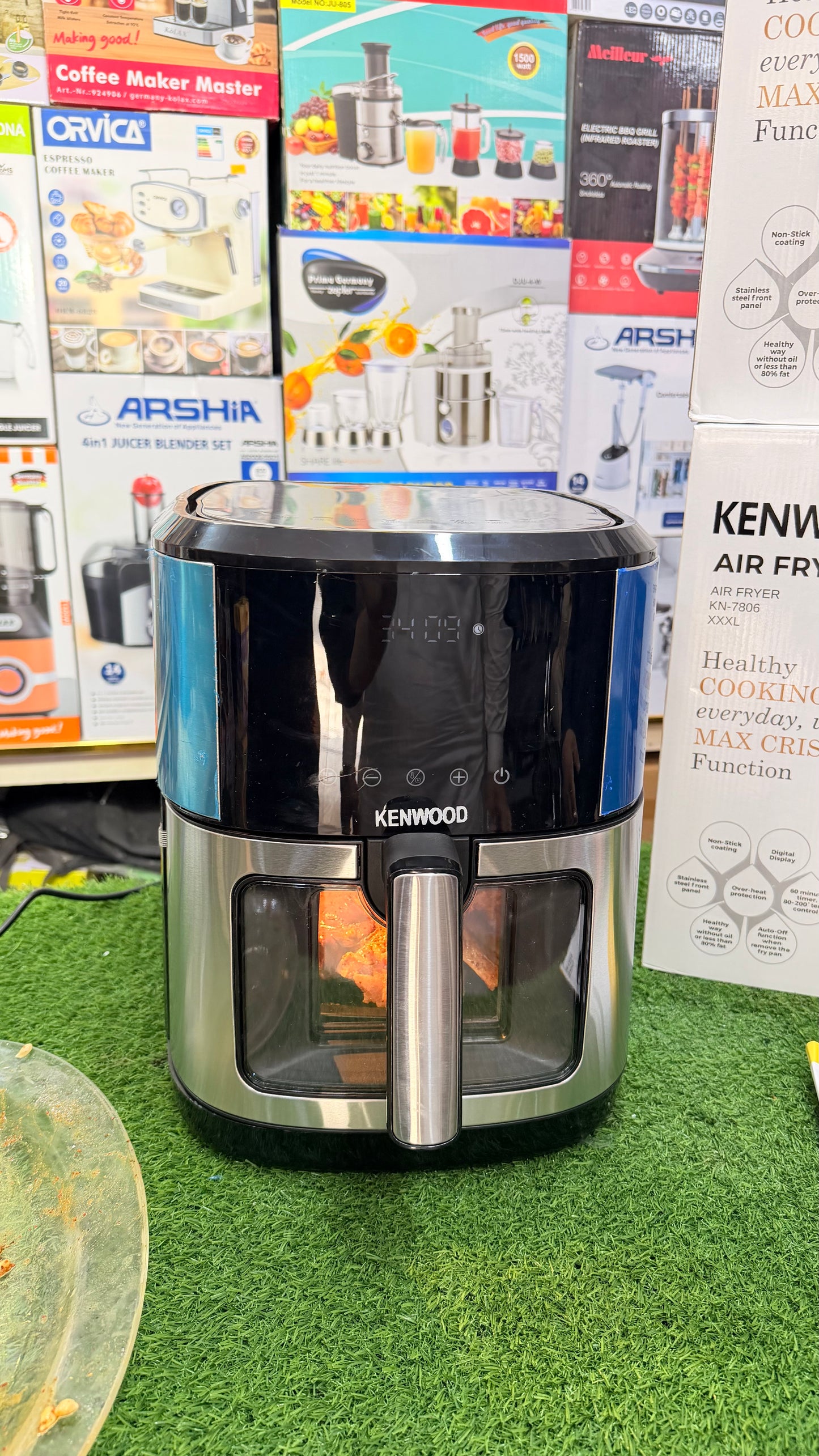 Kenwood Air Fryer KN-7806 XXXL – Digital Touch Screen | Healthy Oil-Free Cooking | Large Capacity