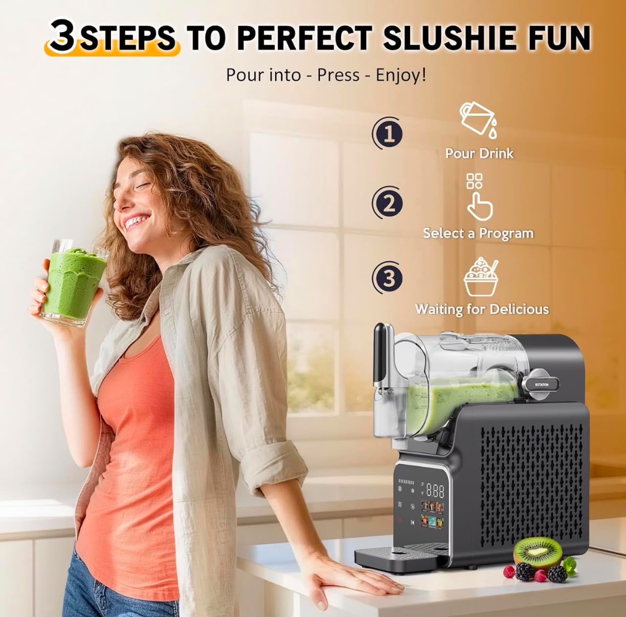 Lot imported Beat Quality Slush machine . 7 Functional