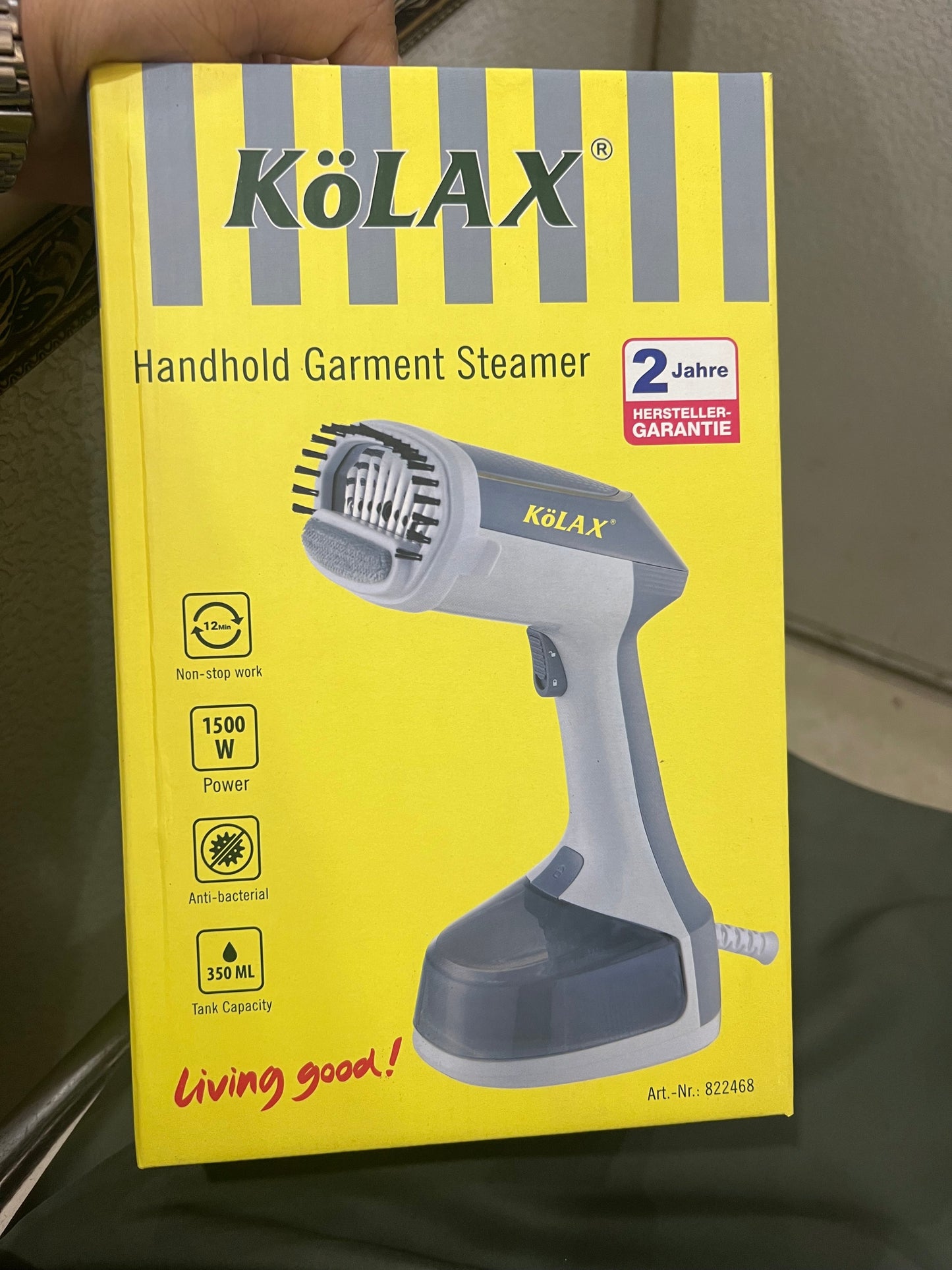 Orginal Kolax German 🇬🇧 Handheld Garment steamer. Premium Quality