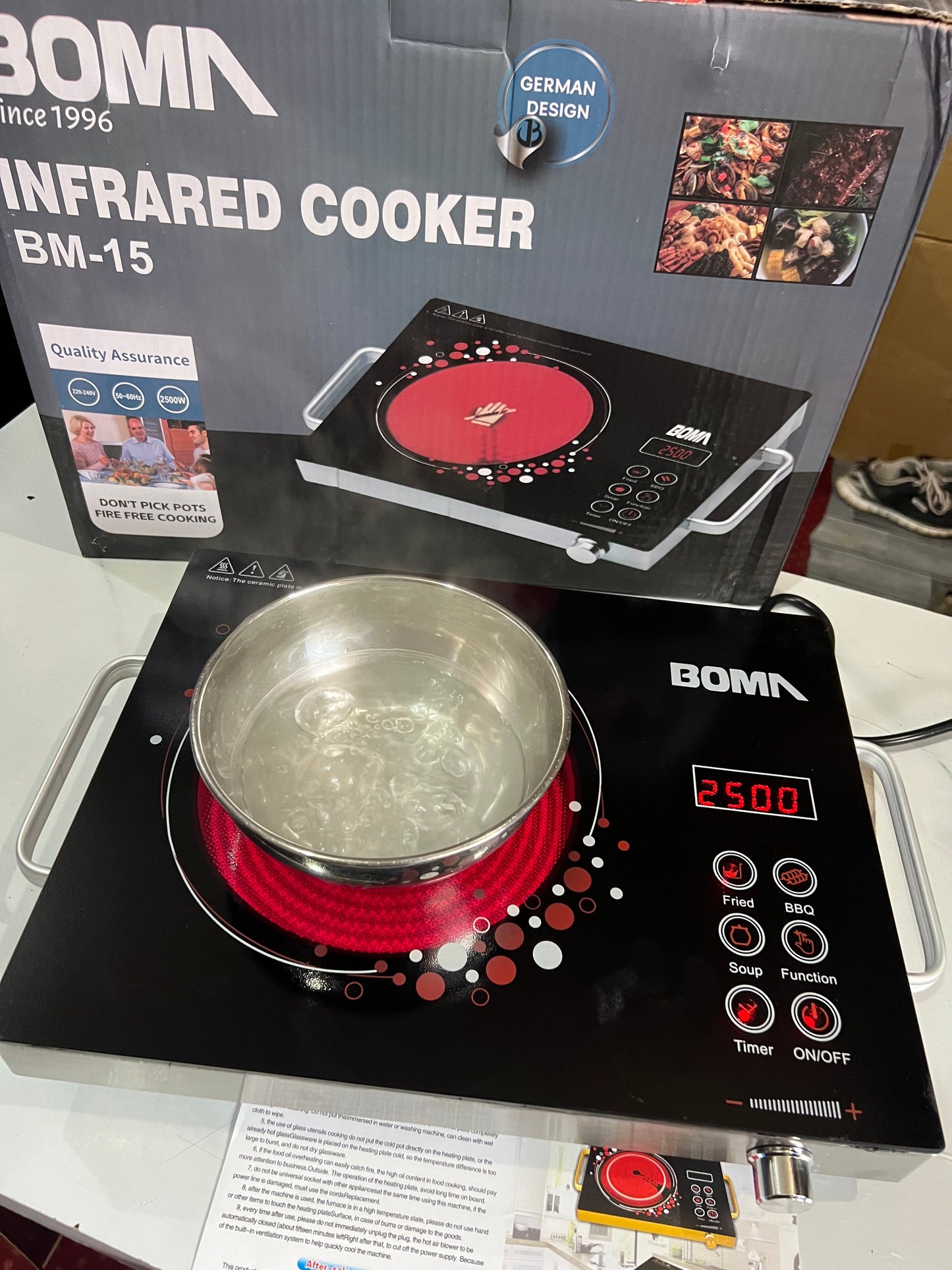 BOMA GERMAN LOTT UNIVERSAL INFRARED COOKER HIGH QUALITY Electric Stove hot plate
