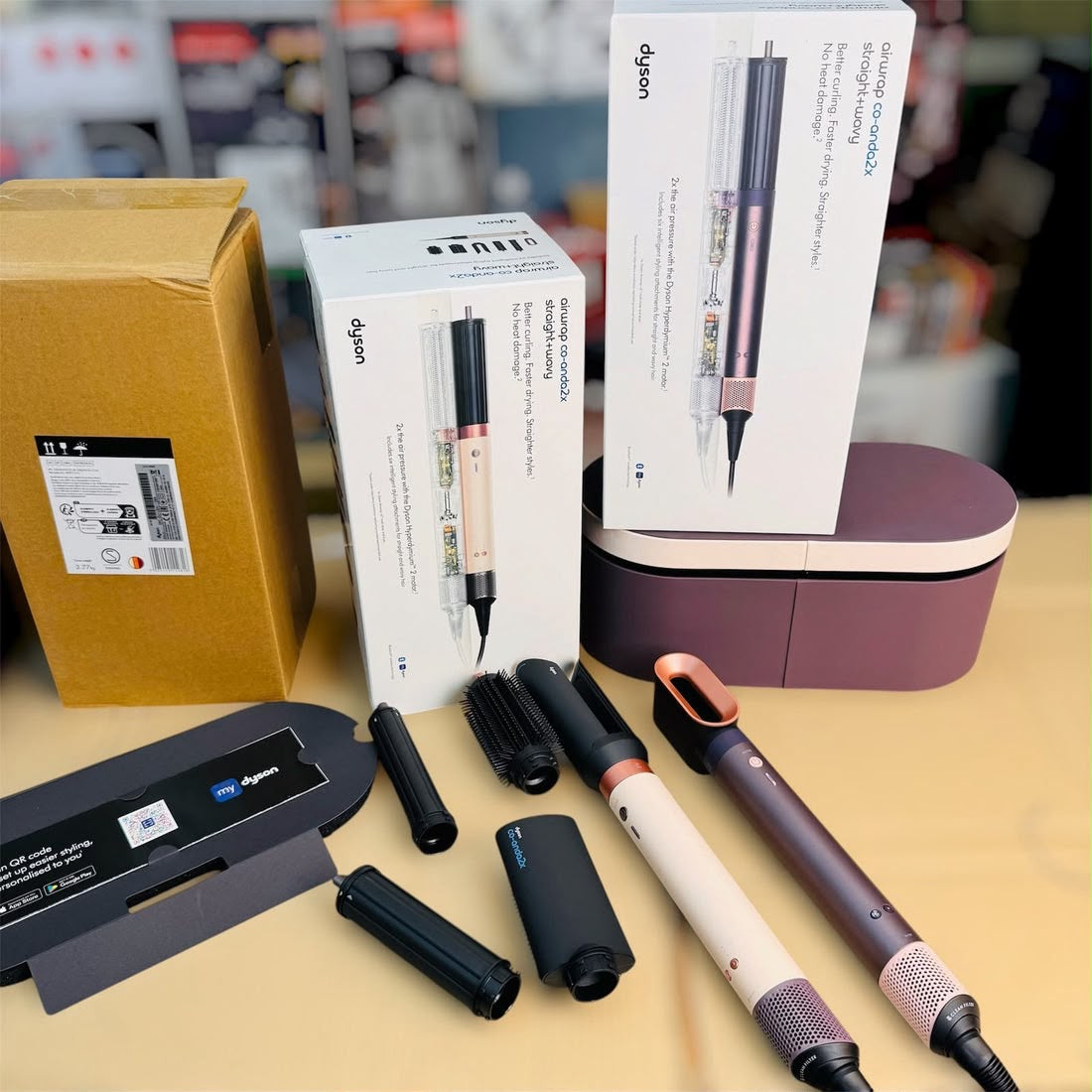Dyson HS09 Airwrap Multi-Styler & Hair Dryer – 6-in-1 Professional Hair Styling Tool ⭐