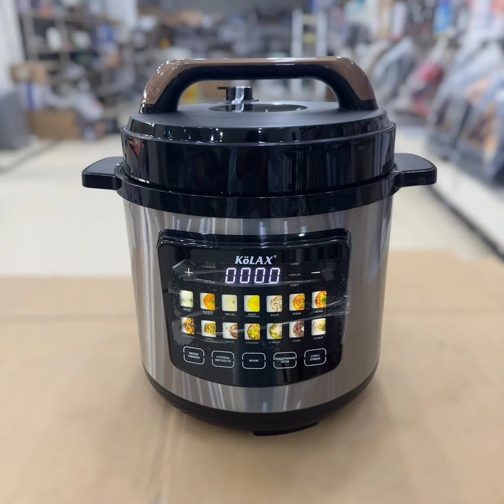Kolax 8L Electric Multi-Function Cooker 2000W – Large Capacity Non-Stick Cooking Pot, Fast Heating, Easy to Use, Energy-Saving Design for Family Meals and Everyday Cooking