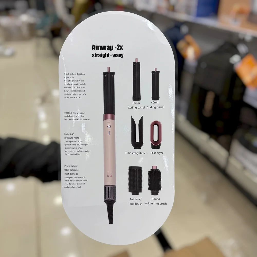 mutifunctional hair straightner dyson style tool kitt