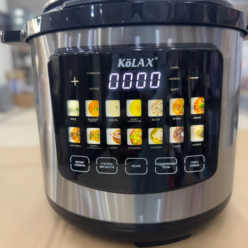 Kolax 8L Electric Multi-Function Cooker 2000W – Large Capacity Non-Stick Cooking Pot, Fast Heating, Easy to Use, Energy-Saving Design for Family Meals and Everyday Cooking