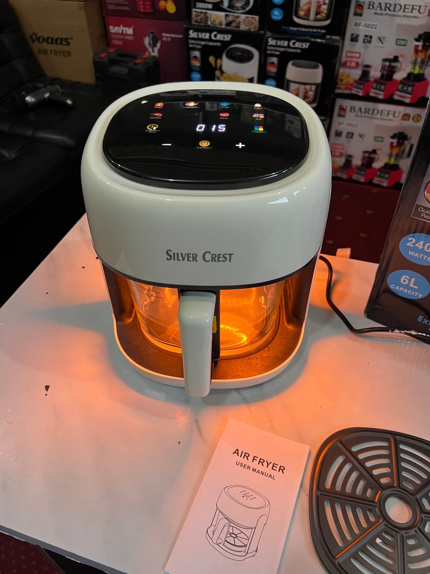 GERMAN LOTT IMPORTED HIGH QUALITY AIRFRYER 6 Liter Capacity NEW MODEL