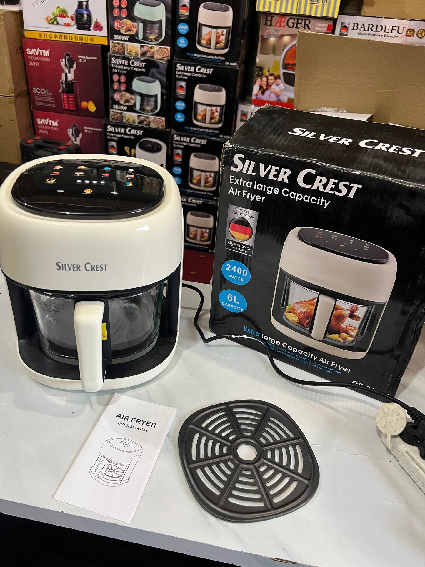 GERMAN LOTT IMPORTED HIGH QUALITY AIRFRYER 6 Liter Capacity NEW MODEL