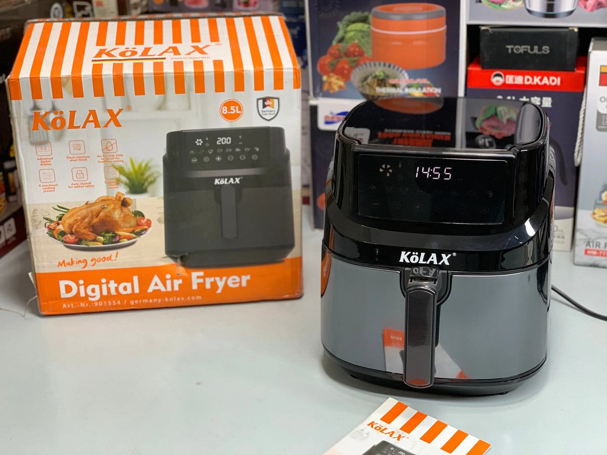 KOLAX Digital Airfryer 1800W 8.5L – German Brand, Extra Large Basket
