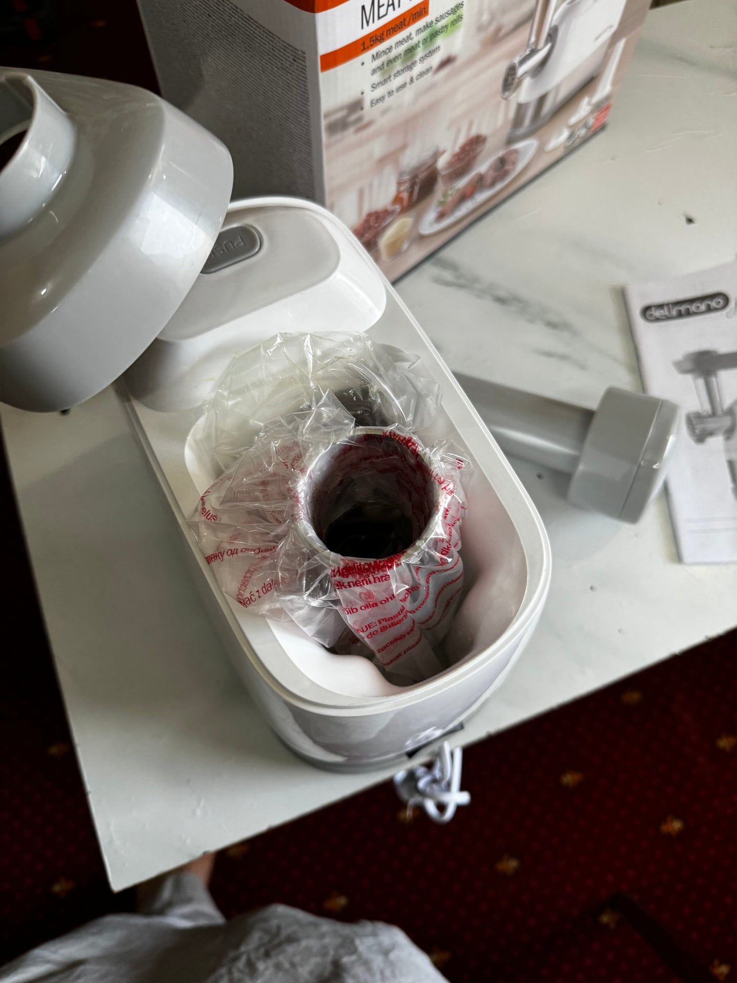 Orginal Delimano Switzerland Brand . Meat mincer . Meat Grinder