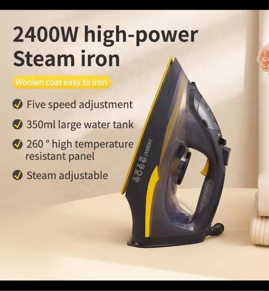Lott Imported Orginal Silver Crest Steam Iron . High Quality 2200 watt