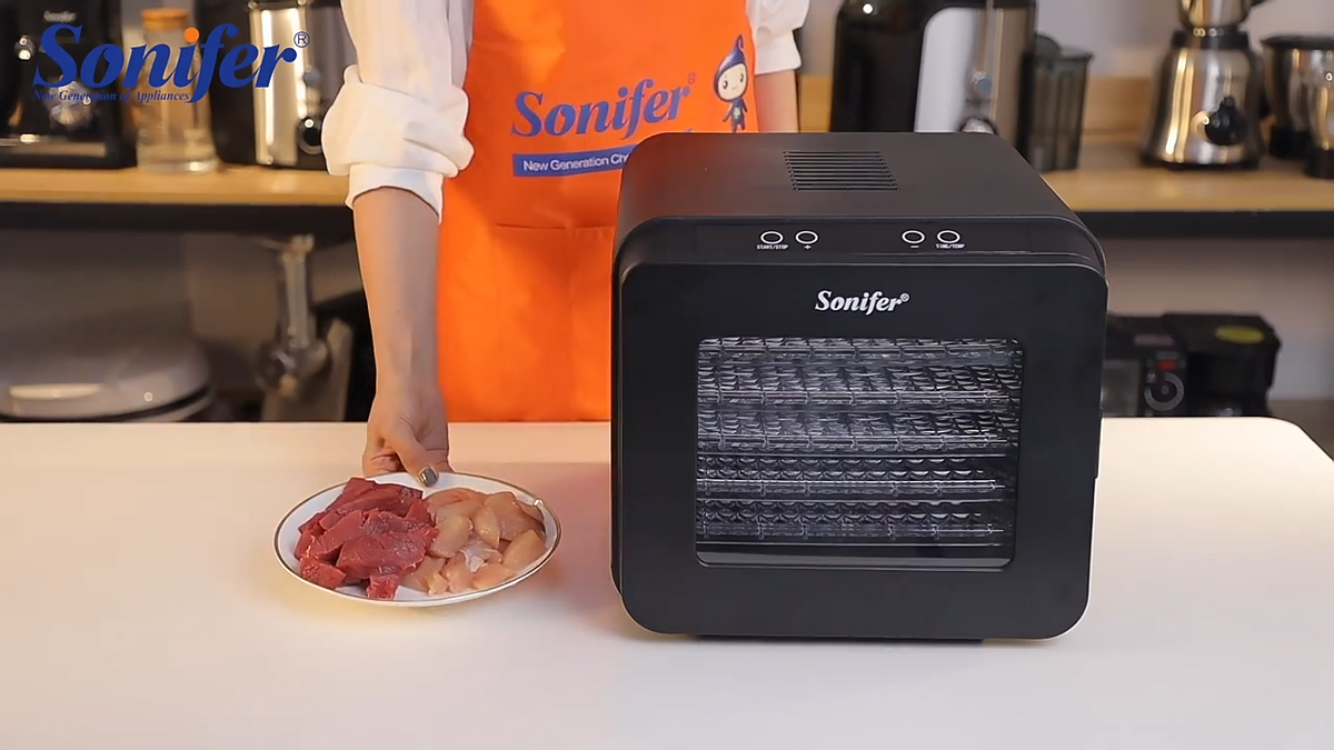 Sonifer SF-4033 for home use heating plastic 5 layers electric fruit dryer mini food dehydrator