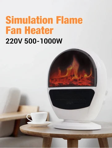 HAEGER PTC Ceramic Room Heater – Fast Heating, 2-Speed, Quiet Electric Heater for Home & Office