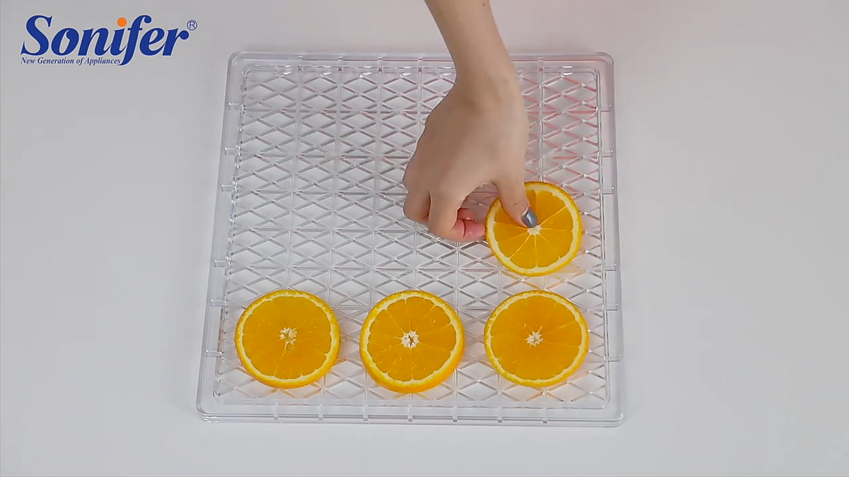 Sonifer SF-4033 for home use heating plastic 5 layers electric fruit dryer mini food dehydrator