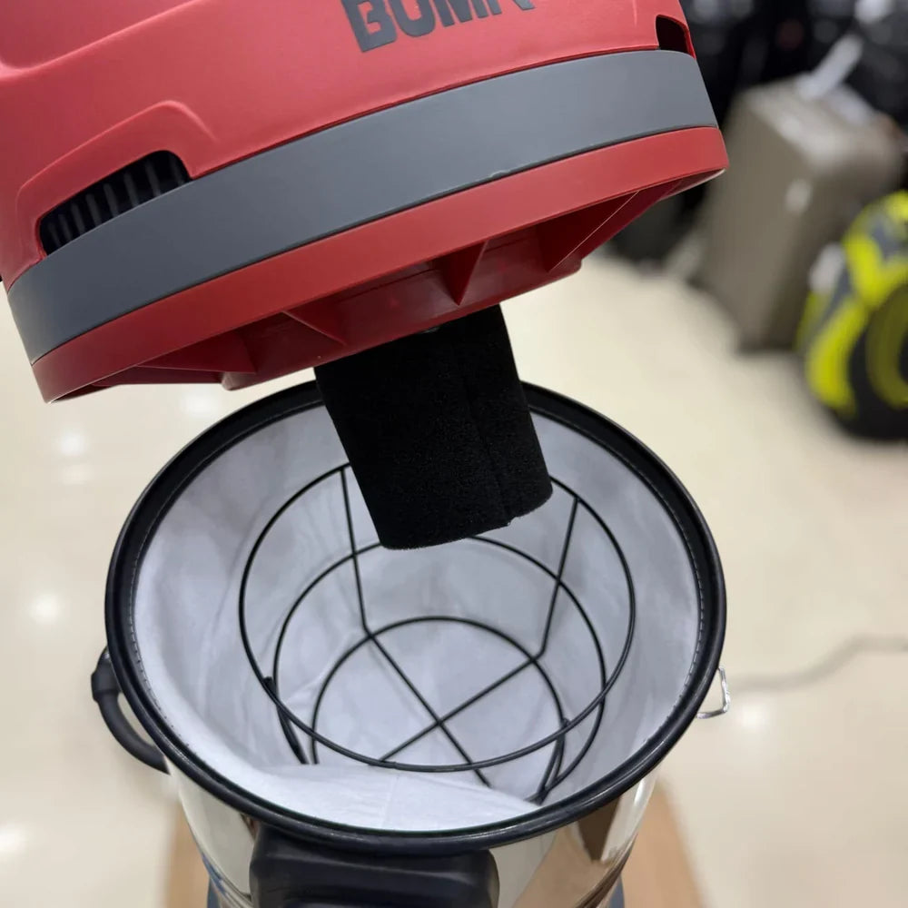 BOMA vacuum cleaner used for car detailing