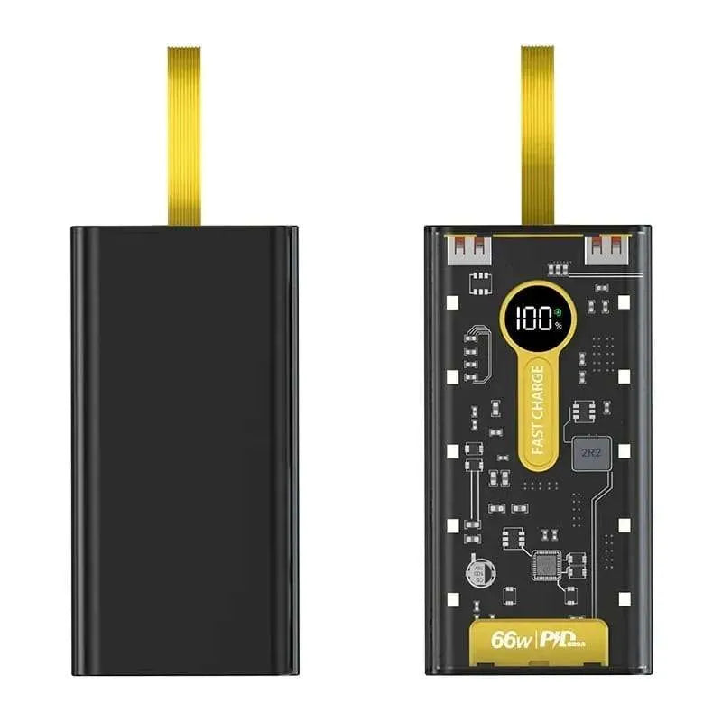 20000mah Power Bank 66W Super Fast Charging PD Power bank with Night Light.