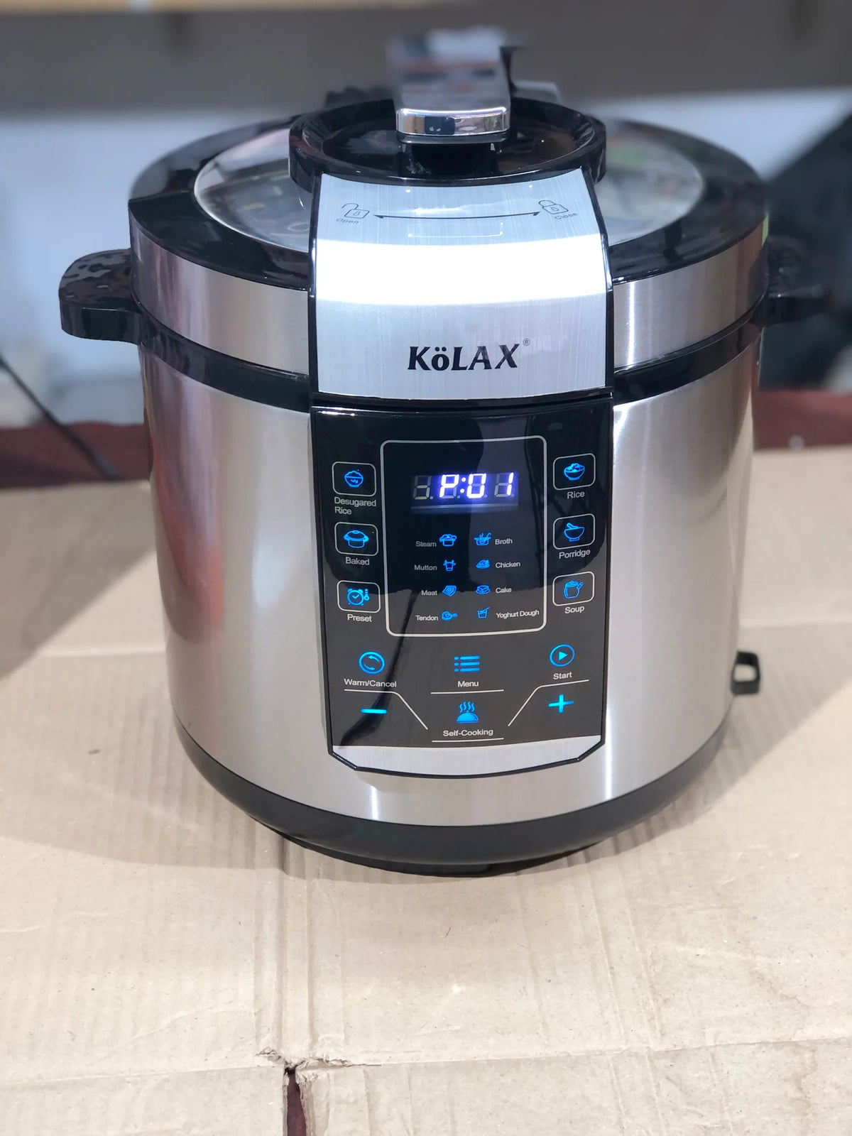 New German Kolax 6L Multifunction Electric Pressure Cooker