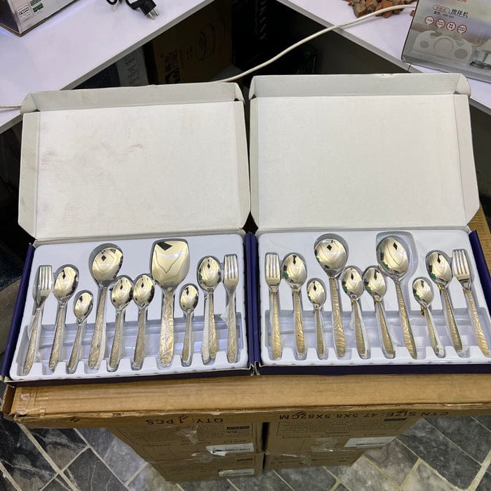 Lot Imported 52 Piece Cutlery set