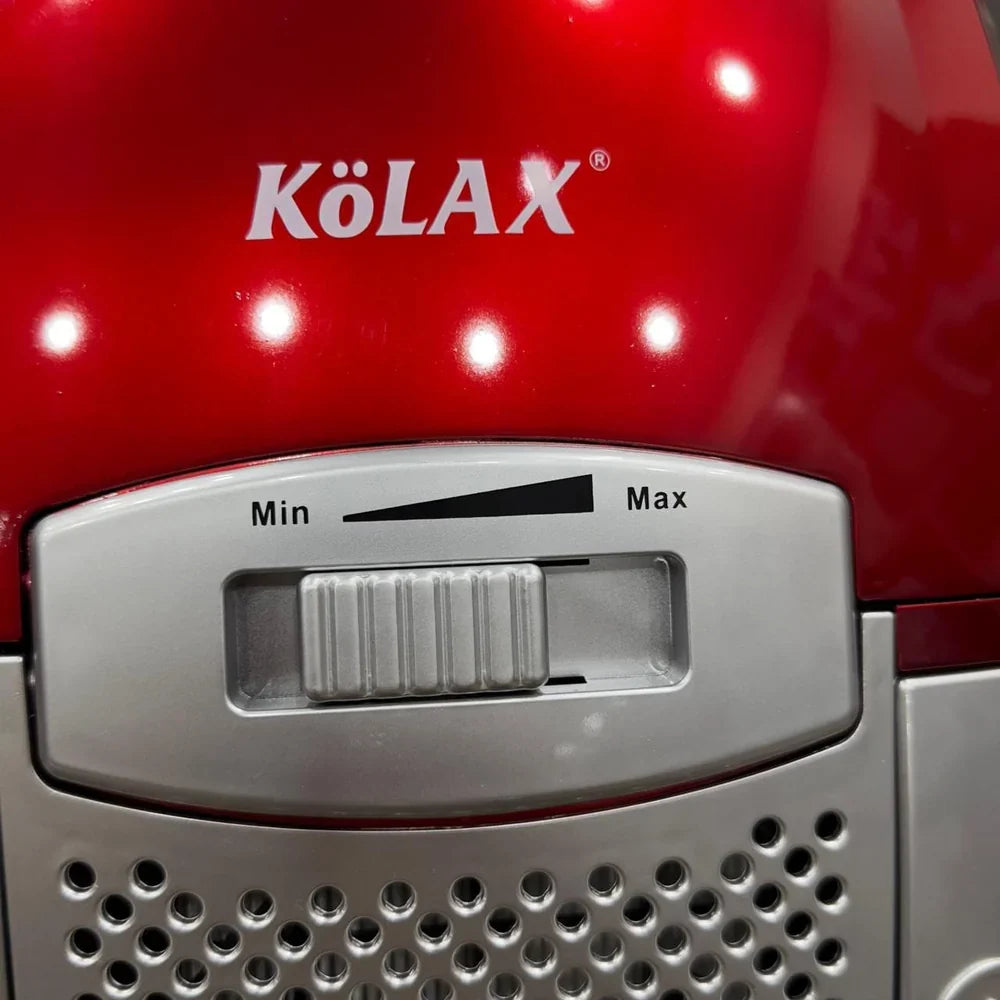 Kolax vacuum cleaner shown in home setting