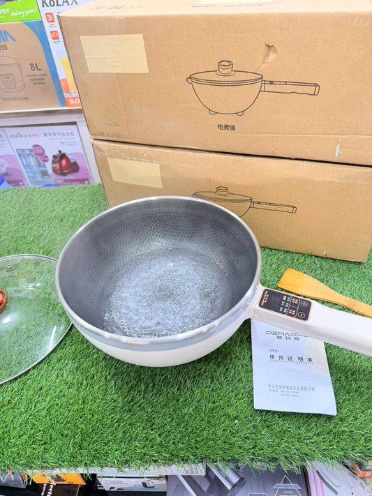new laser coating electric fry pan 1500 Watts