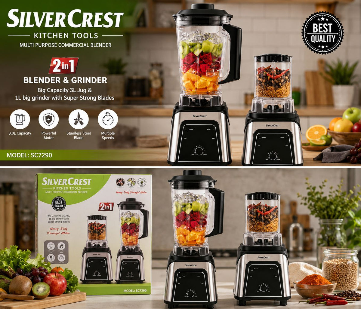 SILVER CREST 3 IN 1 JICER BLENDER