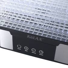 KOLAX Food Dehydrator model-914103 ( 1000W ) Digital Fruit Dryer Machine, 5 Stackable Trays, LED Control Panel, Adjustable Temperature & Timer for Fruits, Vegetables, Herbs, Meat Jerky and Homemade Snacks