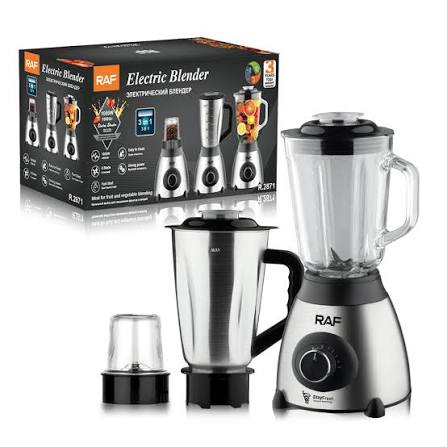 Raf 3 in 1 blender 1000watts model :2871