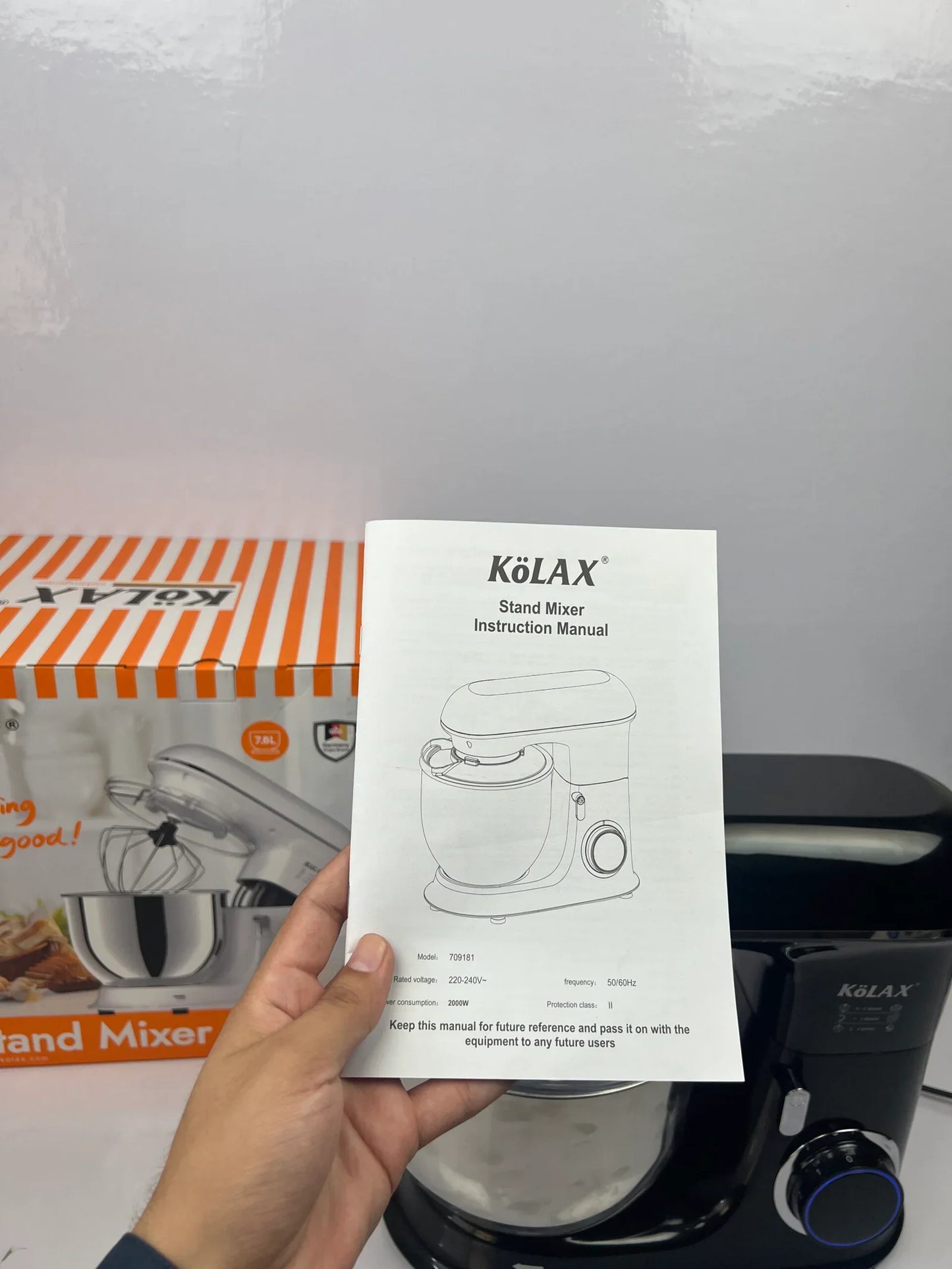 New KOLEX STAND MIXER Dough Maker / atta machine 7.8 litter large capacity 2000 Watts