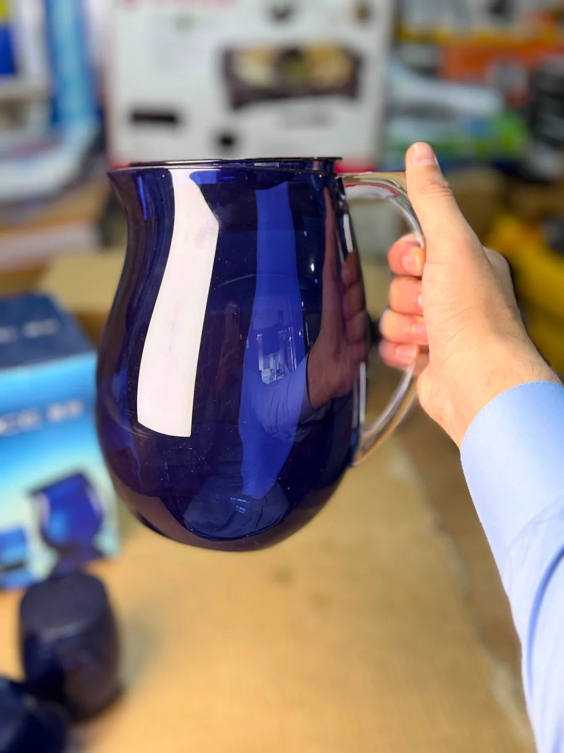 NEW GRACE Elegant Water Pitcher Set with Glasses