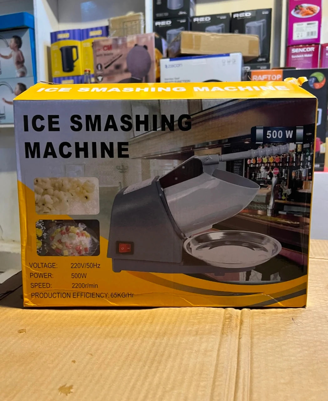 NEW ICE CRUSHER MACHINE / Ice Smashing Machine 500 WATTS
