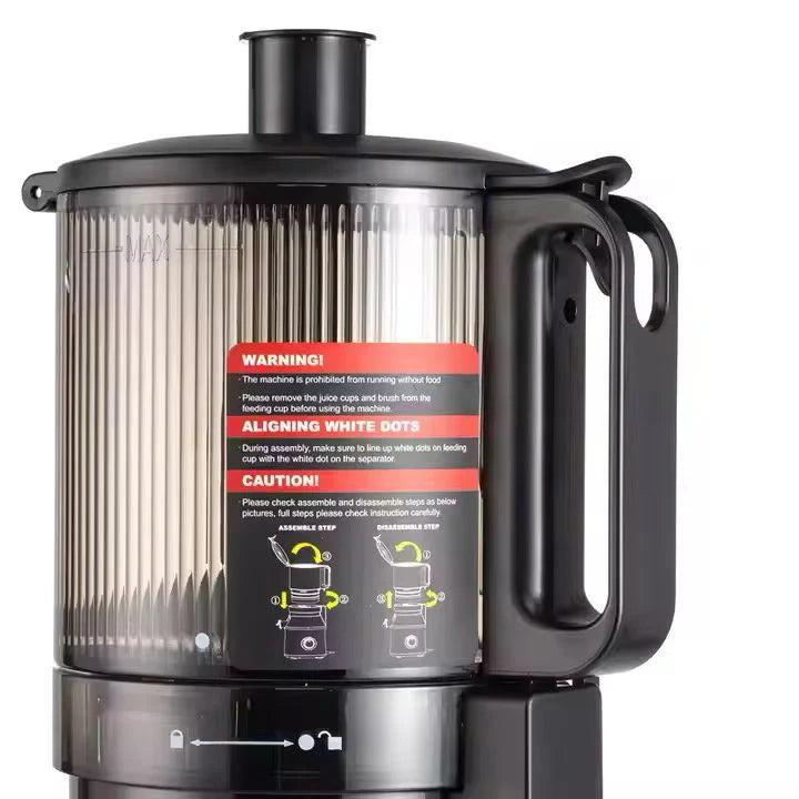 KoLAX Germany 800W Cold Press Slow Juicer 79321 – 14CM Extra Large Feed Chute, 1.8L Capacity, Slow Masticating Juice Extractor for Fruits & Vegetables
