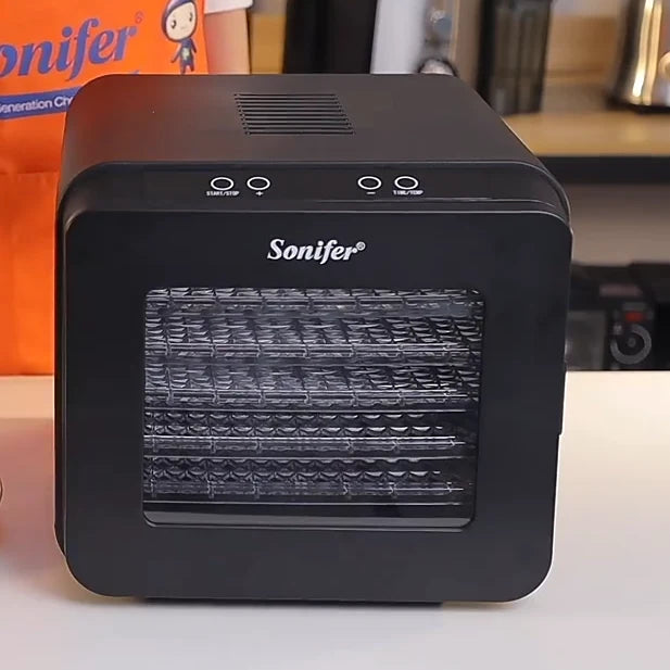 Sonifer SF-4033 for home use heating plastic 5 layers electric fruit dryer mini food dehydrator